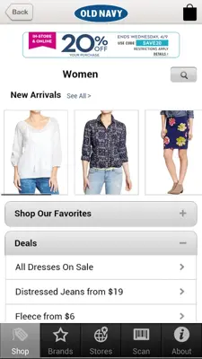 Old Navy android App screenshot 3